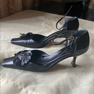 KATE SPADE BUCKLE STRAP HEELS